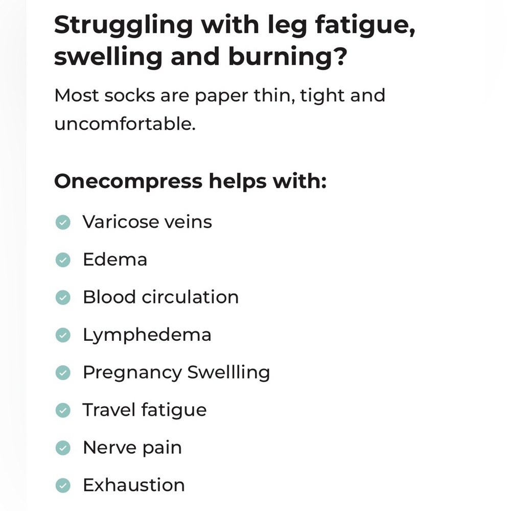 OneCompress Bamboo Compression Socks - image 8
